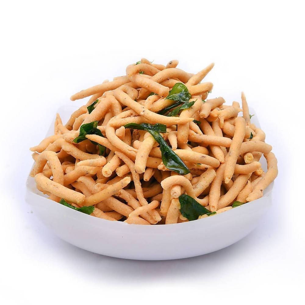 Shree Tirupati 1 Kg Lasun Sev Namkeen, Packaging Type: Pp Packet img