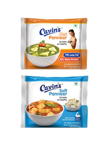 Dairy Product Milk Cavin\'\'S Paneer, Quantity Per Pack: 200g