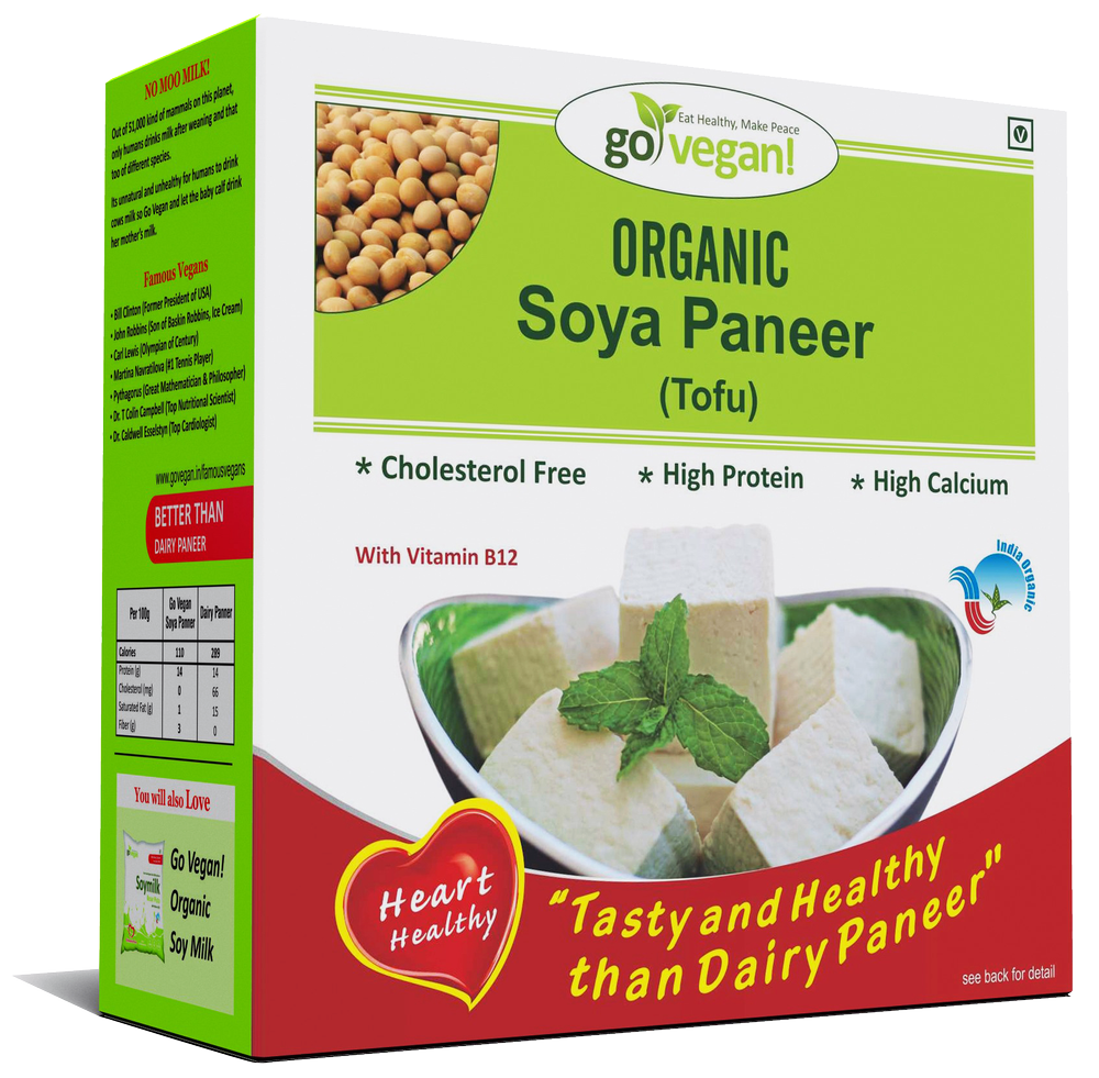 Organic Tofu - Soya Paneer