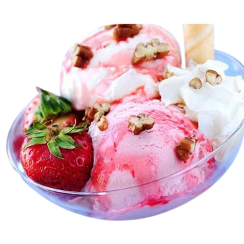 Delicious Strawberry Ice Cream, Packaging Type: Packet