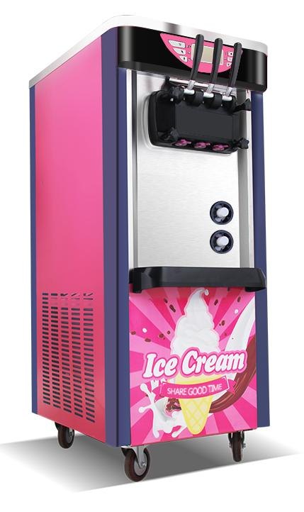 10 to 20 litres per hour Softy Ice Cream Machine, 1850w, Cylinder Capacity: 1.7 Ltr