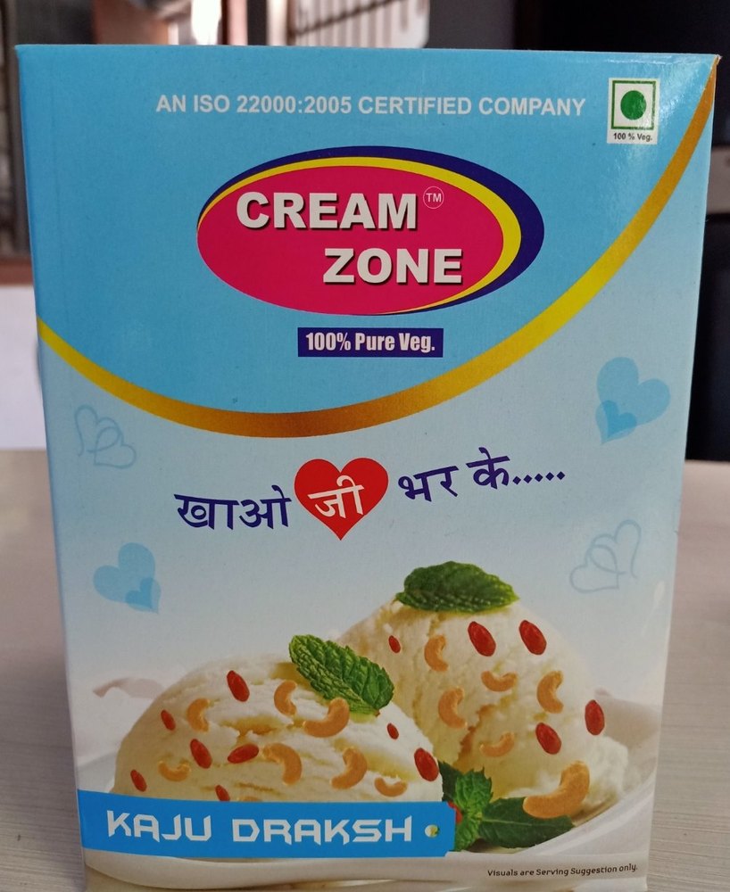 Kaju Draksh Ice Cream, Packaging Type: Box, Packaging Size: 4 L