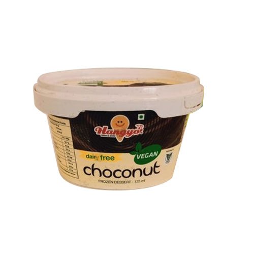 Hangyo Vegan Coconut Ice Cream, Packaging Size: 125ml, Packaging Type: Plastic Box