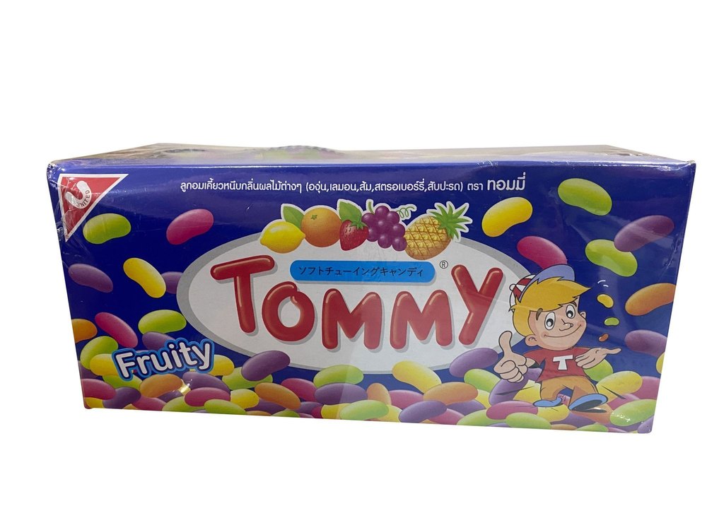 Tommy Fruity Jelly Beans, Packaging Size: 12 X 18 G