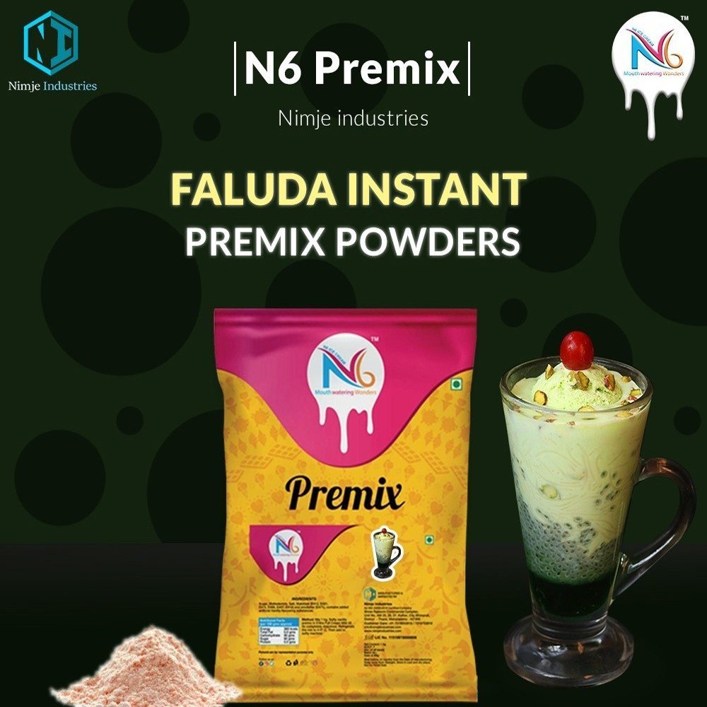 N6 Faluda Instant Premix Powder, Packaging Size: 1 Kg