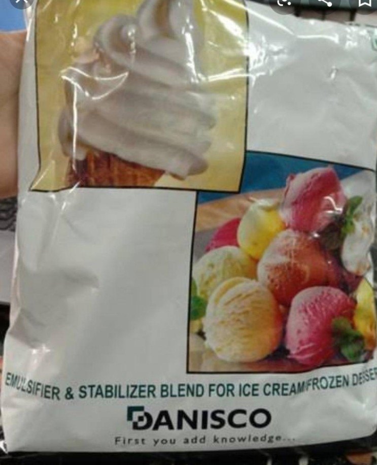 Powder Ice Cream Stabilizer, For Commercial, Packaging Size: 25 kg