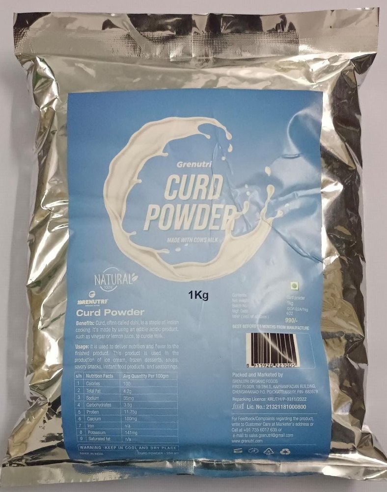 Grenutri 1 Kg Spray Dried Curd Powder