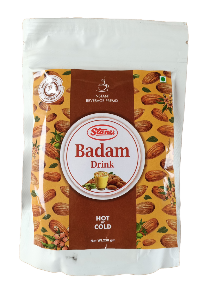 Stanes Badam Drink 250gm, Packaging Type: Pouch