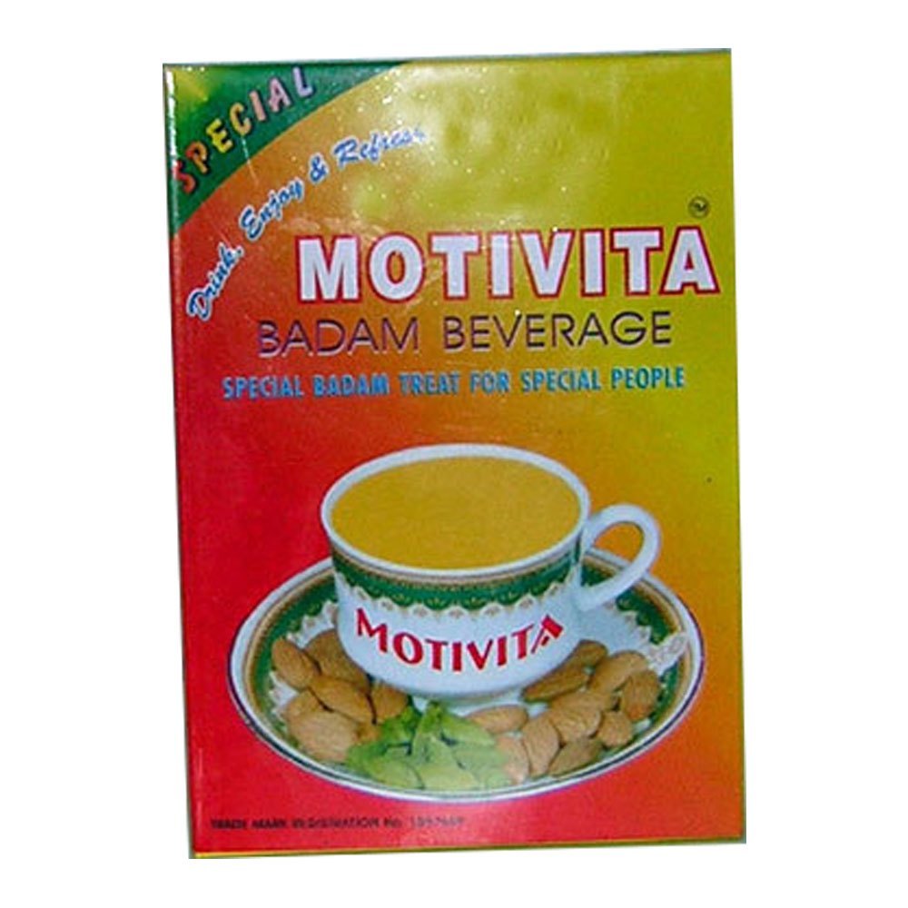 Motivita Badam Beverage 150 gms, Packaging Type: Box