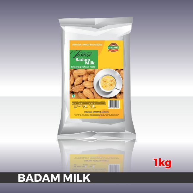 Dawn Instant Badam Mix Milk, 20, Pack Size: 1 Kg