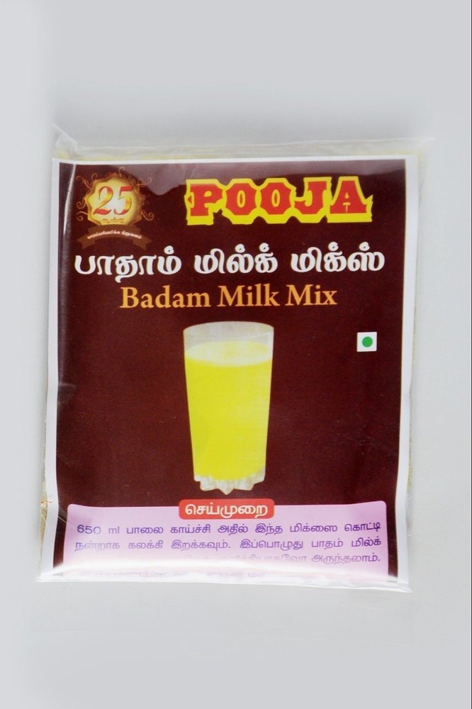 Instant Badam Milk Mix, 100g, Packaging Type: Packet