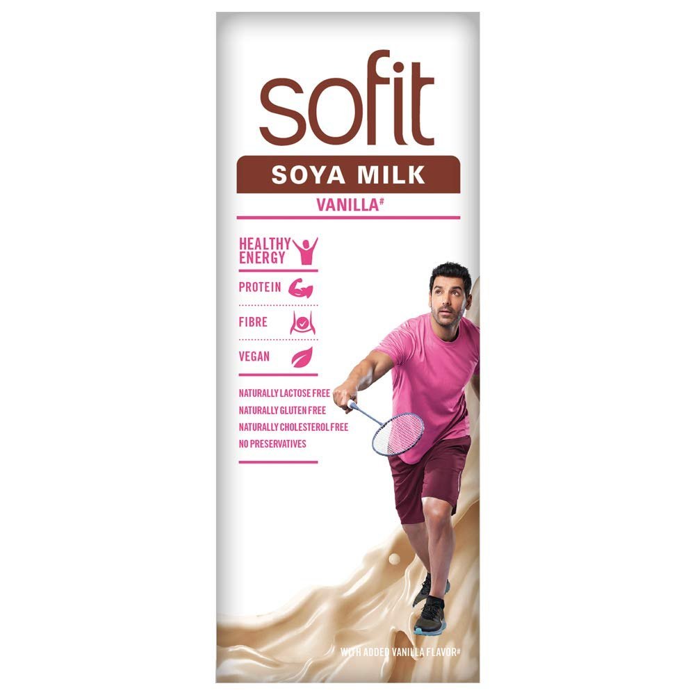 Flavour: VENILA Hershey\'s Sofit Soya Milk, 1 litre, Packaging Type: Tetra Pack