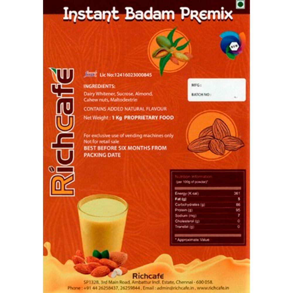 RichCafe Instant Badam Premix Powder