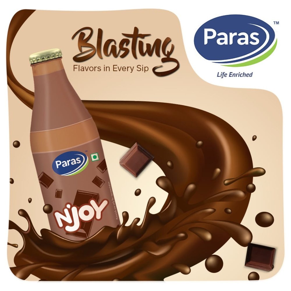 Chocolate Sweet Flavoured Milk, Packaging Size: 1*18, 200ml