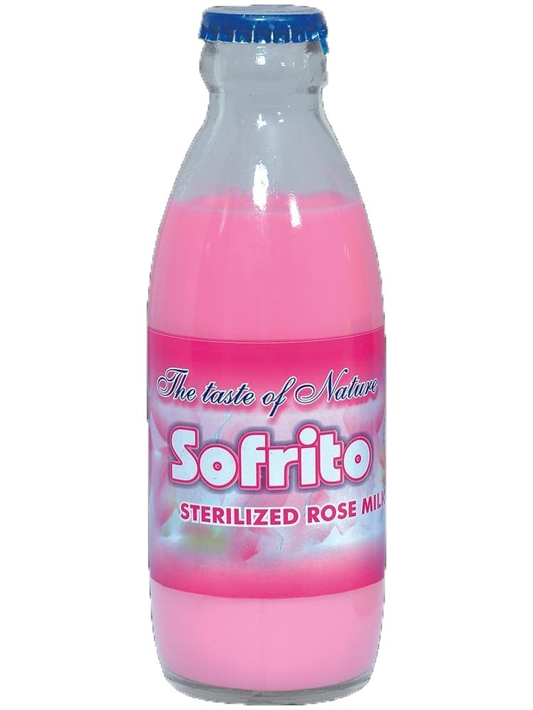 Sterilized Rose Milk, 200 ml, Packaging Type: Bottle