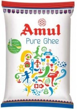 Amul Pure Ghee, Packaging Type: Pouch, Packaging Size: Liter img