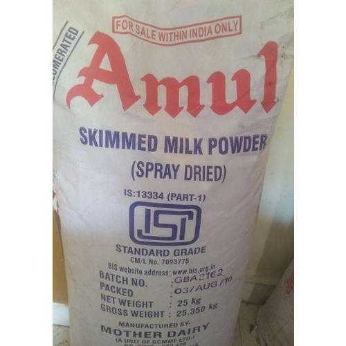 Spray Dried Amul Milk Powder, Packaging Type: Bag/Sack
