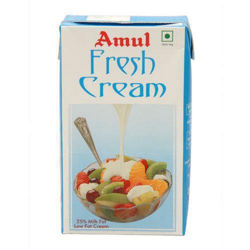 Amul Fresh Cream, Packaging Size: 1000ml, Packaging Type: Box