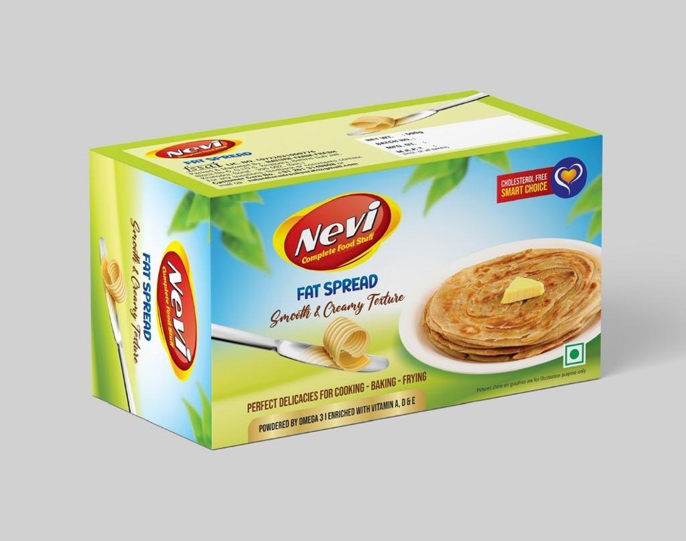 Flavor: Salted Nevi Fat spread 500gm, Packaging Type: Box, Quantity Per Pack: 15 kg