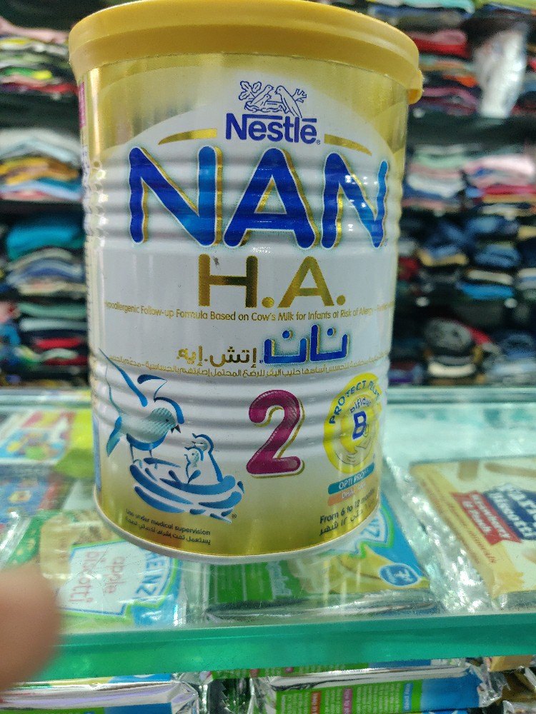 Nestle NAN HA 2 Milk Powder, Packaging Type: Can