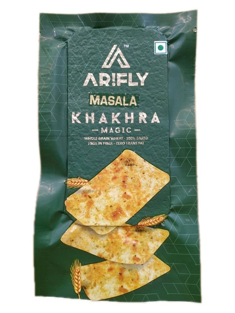 Arifly Masala Khakhra, Packaging Type: Packet, Packaging Size: 25g img