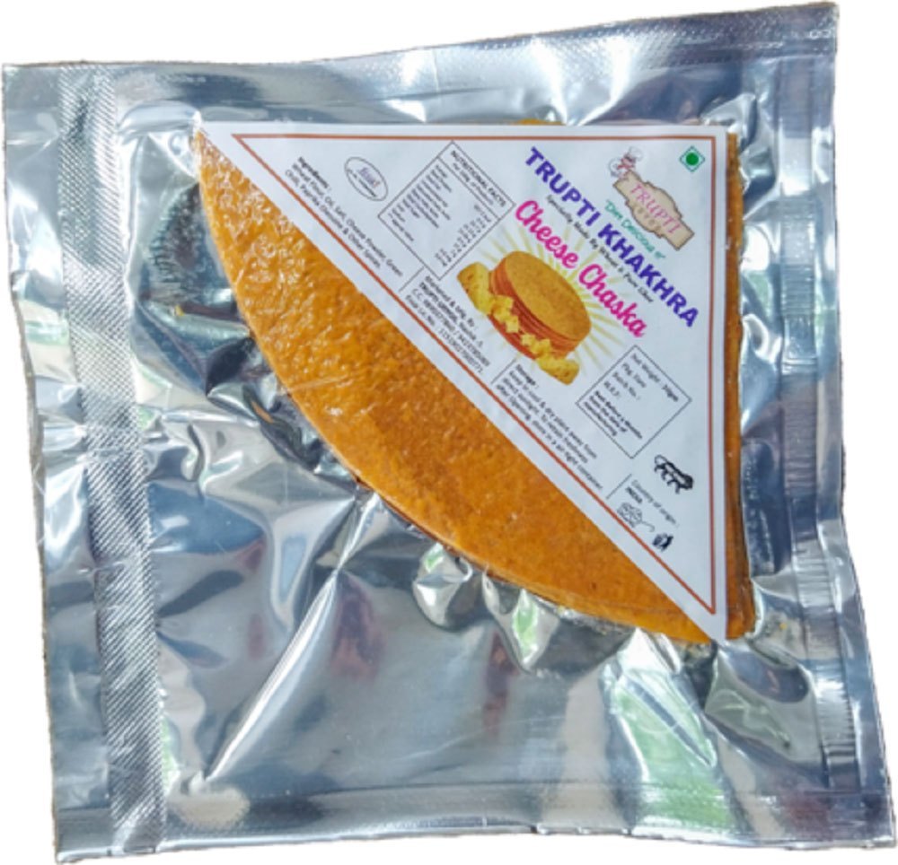 Trupti Cheese Chaska Small Khakhra, 12 Months, Packaging Size: 5 Piece img