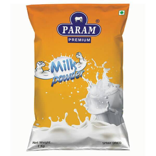 Param Premium Whole Milk Powder, Pack Size: 1 Kg, Packaging Type: Pouch img