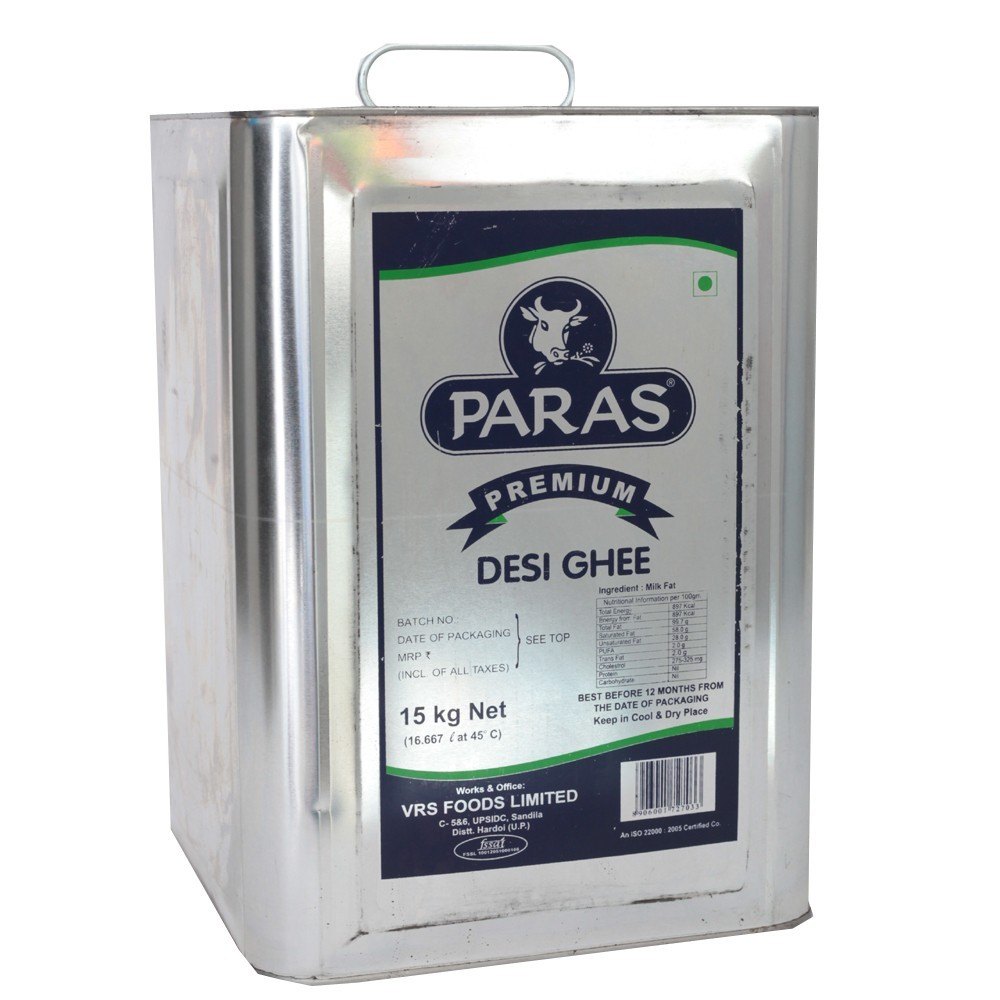 15 kg Paras Premium Pure Desi Ghee