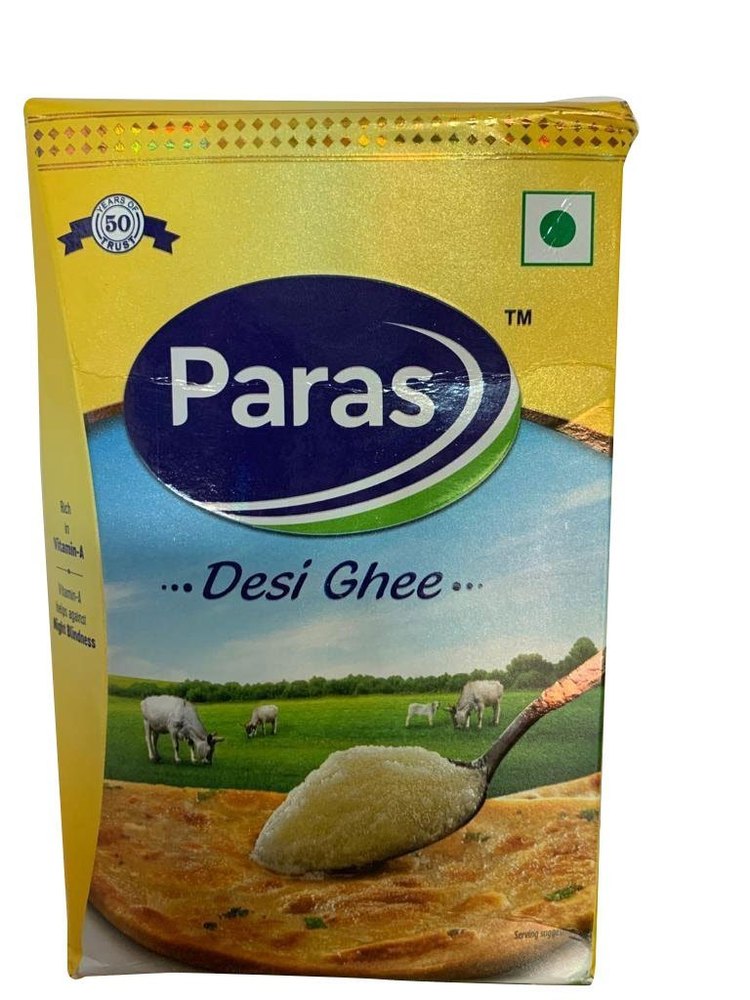 Paras Desi Ghee, Box