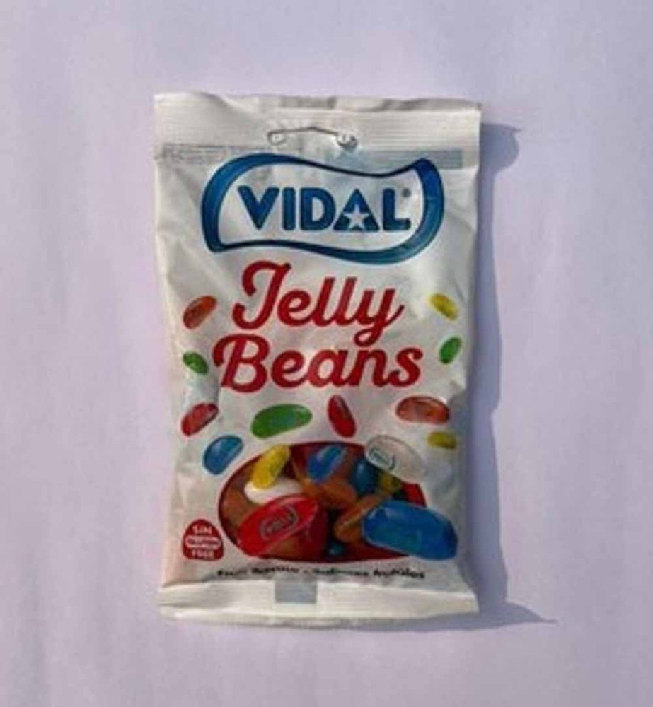 Vidal Multicolor Jelly Beans Candy, Packaging Type: Packet, Packaging Size: 250gm