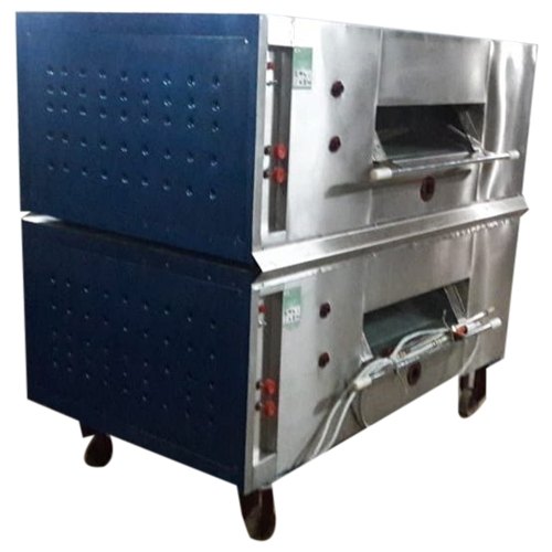 Gas Stainless Steel Bakery Oven, Capacity: 0-100 Kg