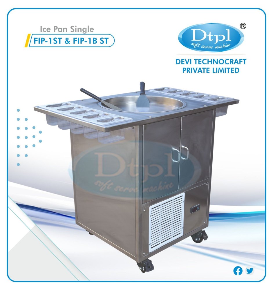 Fried Ice Cream Machine - Fip - 1b / St