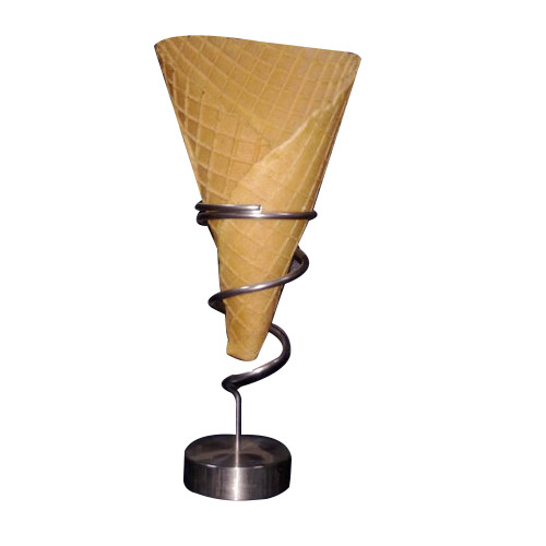 Stainless Steel Waffle Cone Stand - Single