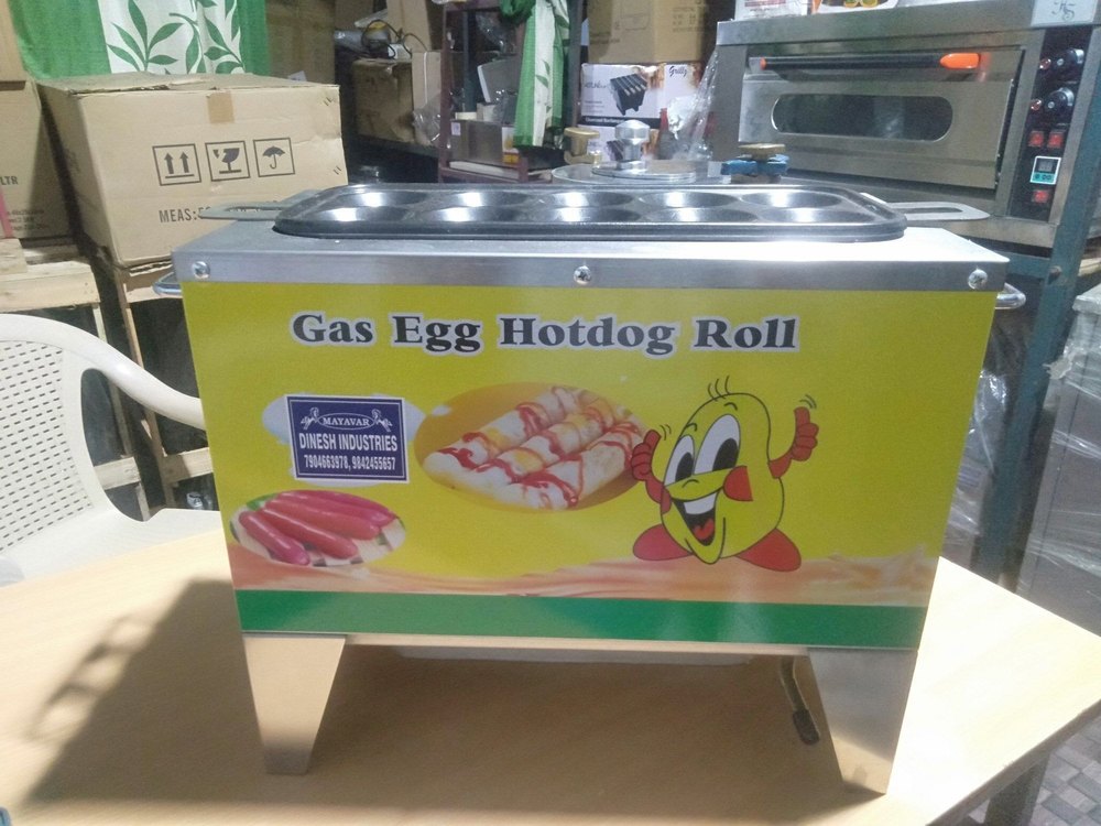 Stainless Steel Egg Kulfi Machine, Capacity: 10 Holes