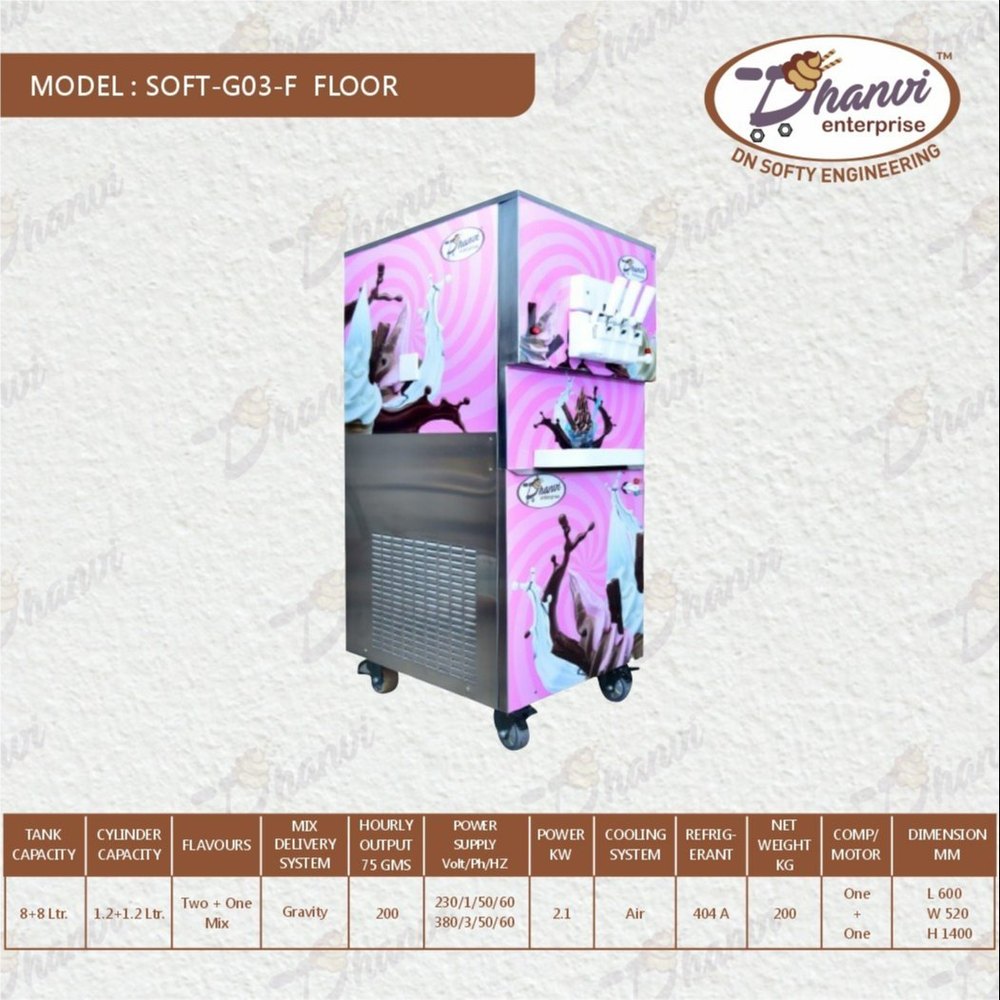 Frozen Yogurt Ice Cream Machine, Up to 10 Litre