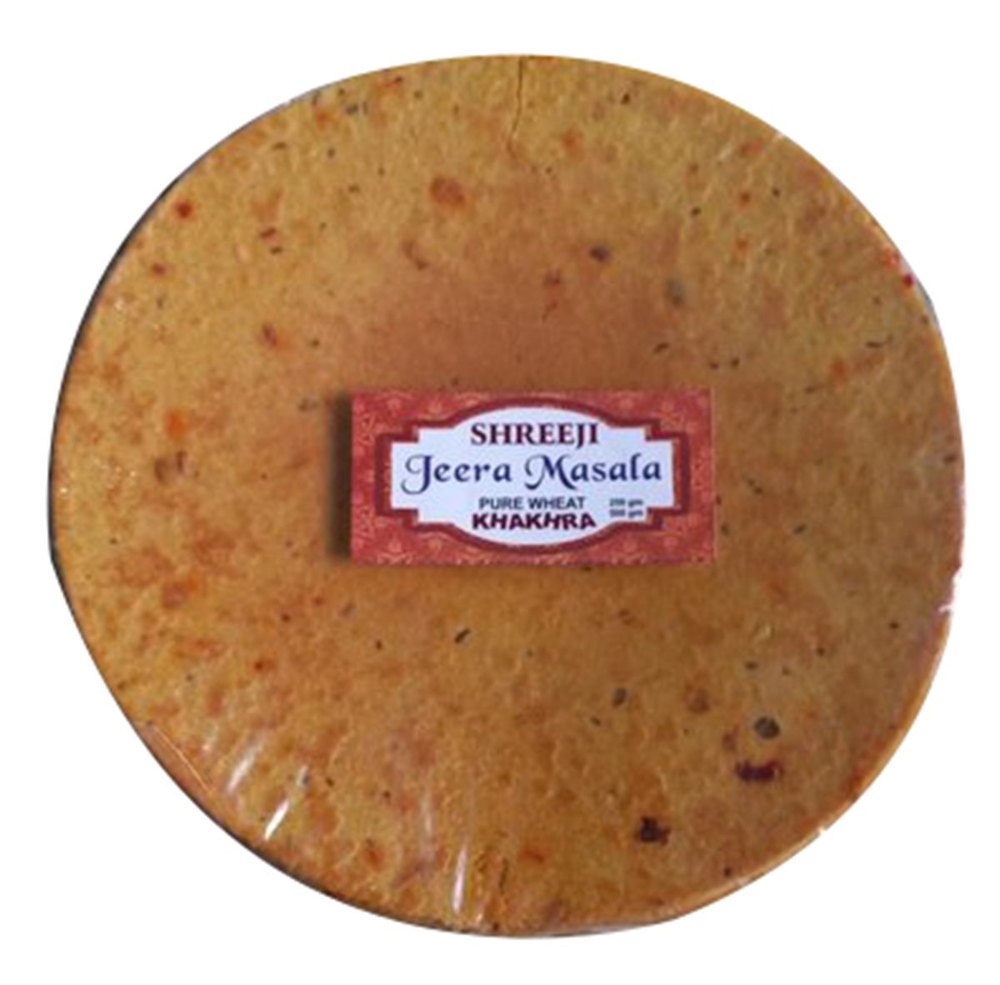 Round Shreeji Jeera Masala Khakhra, Packaging Type: Packet, Packaging Size: 500 kg