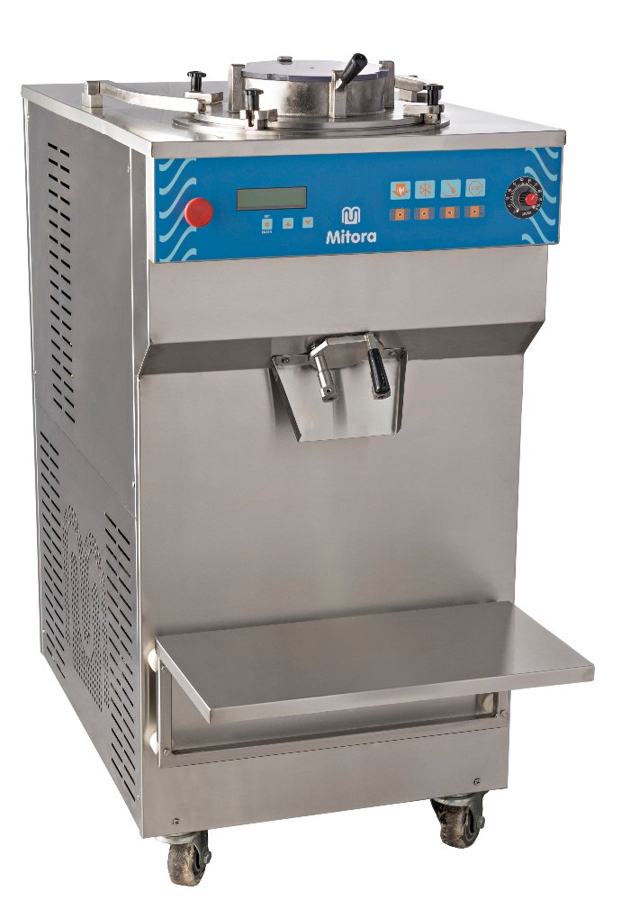 Vertical BATCH FREEZER SM-GV1, 30 to 40 litres per hour, Capacity: 8 Litres