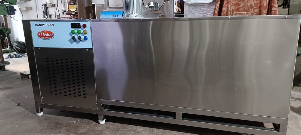 Stainless Steel Ice Cream Candy Plant, Capacity: 4 To 24 Mould