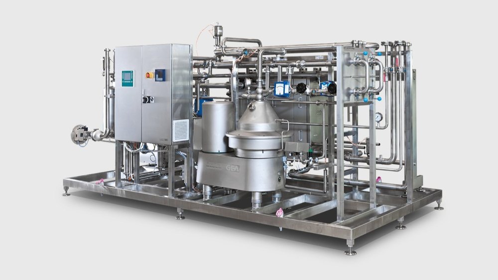 Skid Mounted Milk Pasteurizer, Capacity: 2500 litres/hr