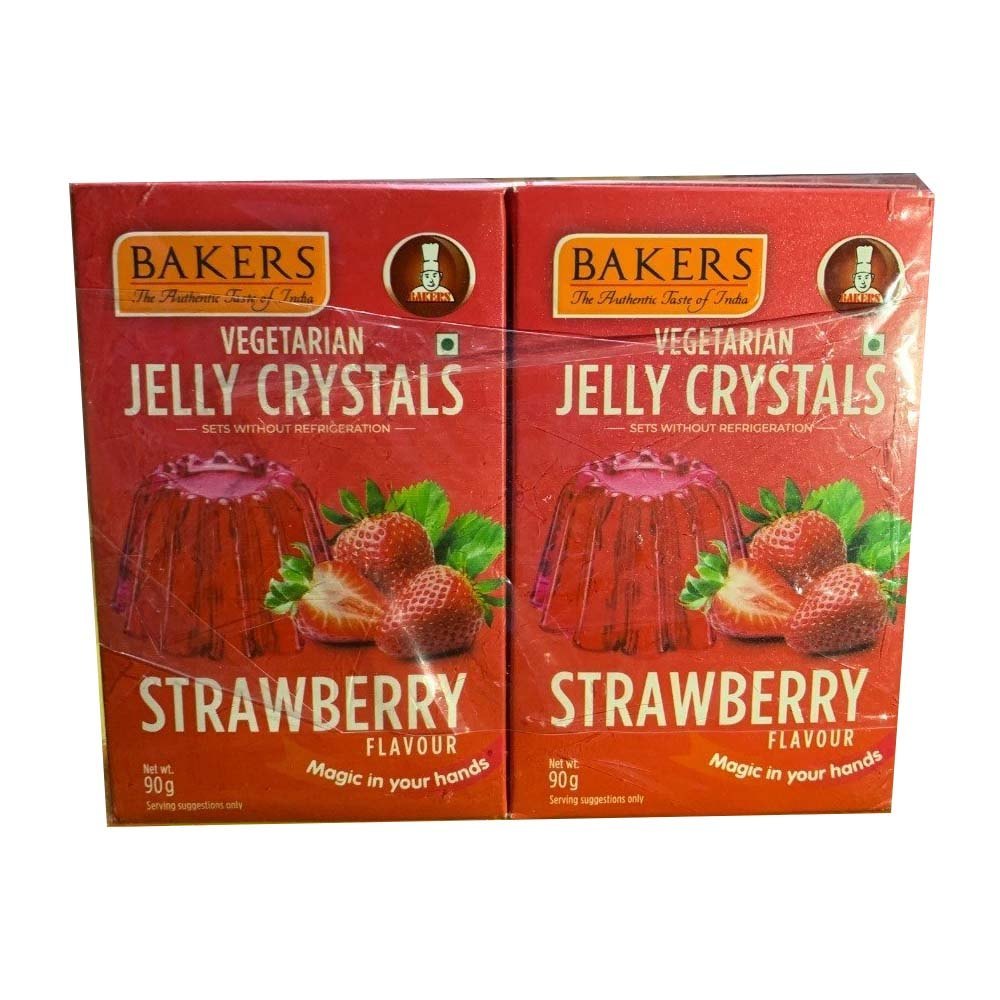 Bakers Strawberry Jelly, Packaging Type: Box, Packaging Size: 90g