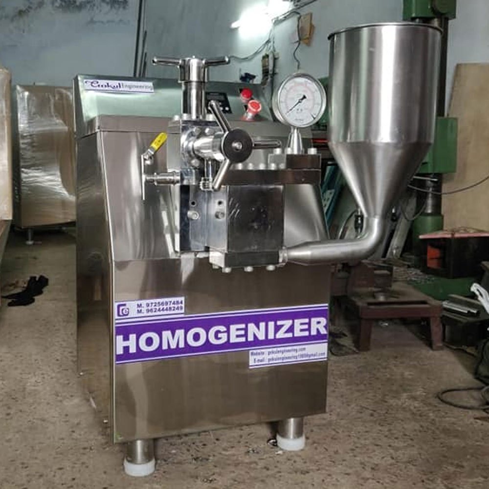 150 bar 500 Litre Milk Homogenizer Machine