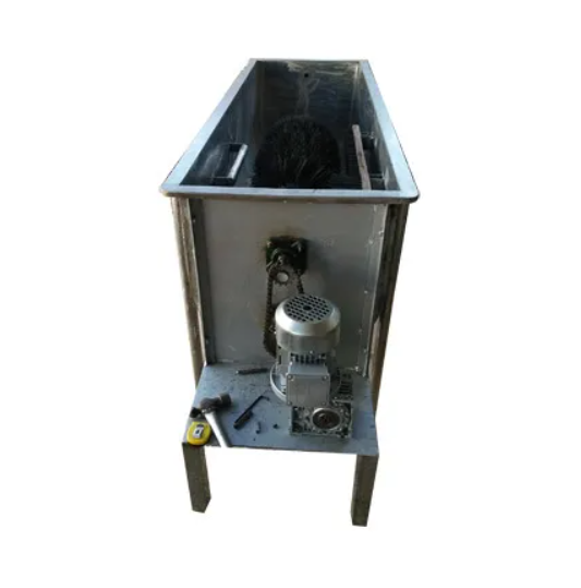 400 L Tank Aluminum, SS Can Scrubber