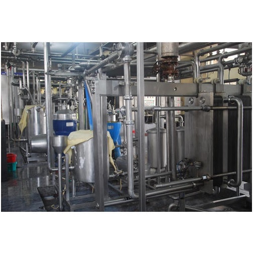 Automatic Milk Pasteurization Plant