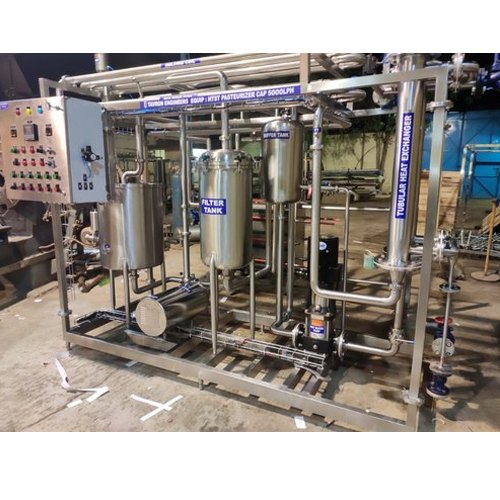 Milk Pasteurization Plant, Capacity: 500 litres/hr