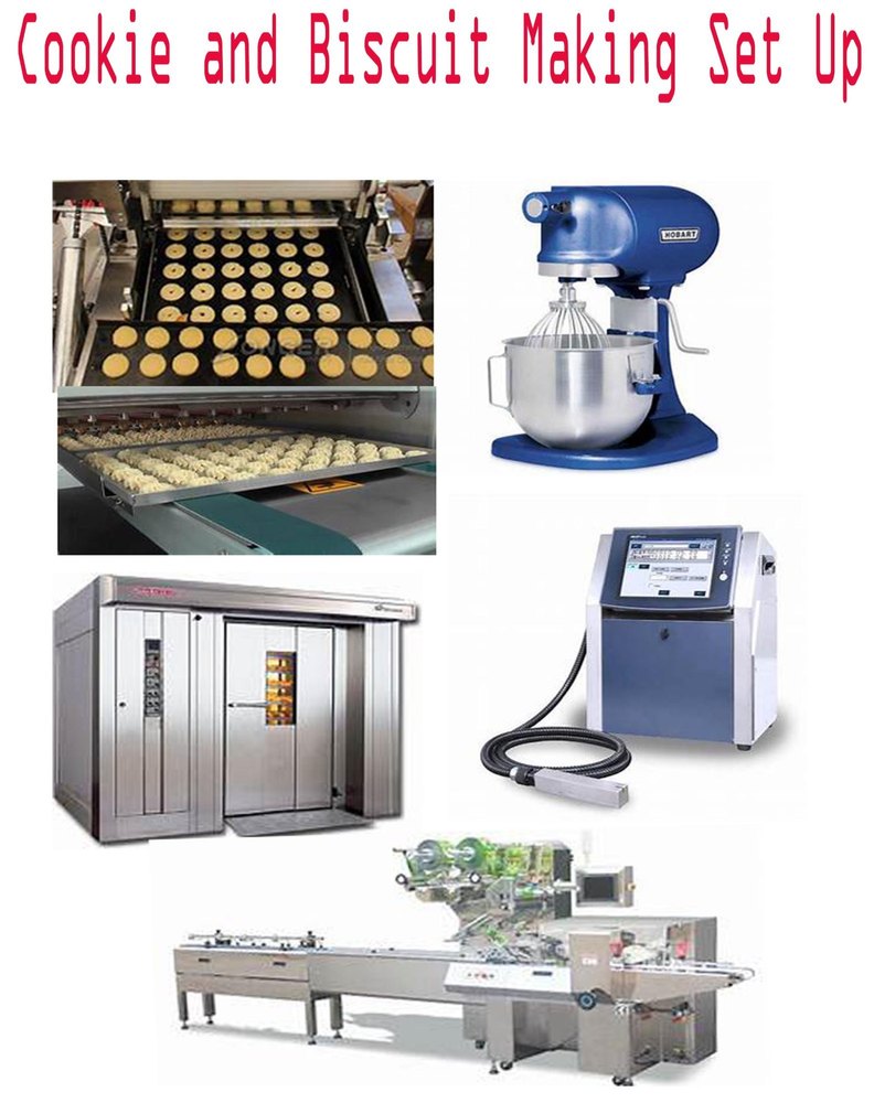 1/3 Stainless Steel(ss) Cookies Biscuit Making Machinery, 220/ 440 V, Capacity: 4000 Piece/hour