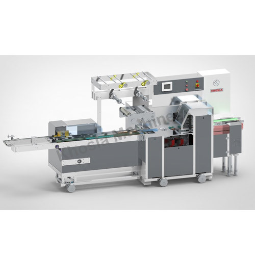 220 V Logipac 21ES On Edge Biscuit Packaging Machine, Automation Grade: Automatic