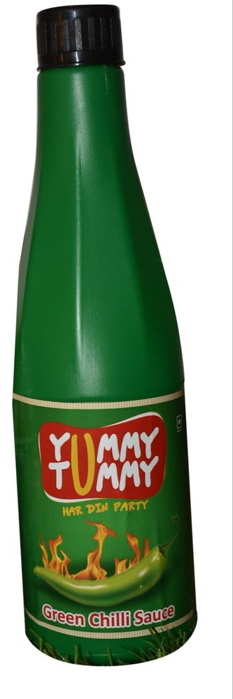 Yummy Tummy Green Chilli Sauce, Packaging Type: Bottle, Packaging Size: 650 Ml img