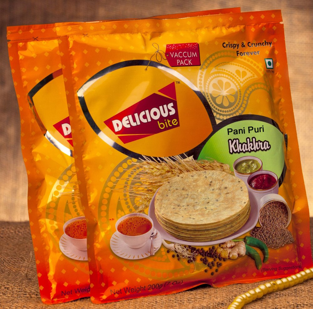 Rajkot Round Pani Puri Khakhra, Packaging Type: Packet, Packaging Size: 200 Gm