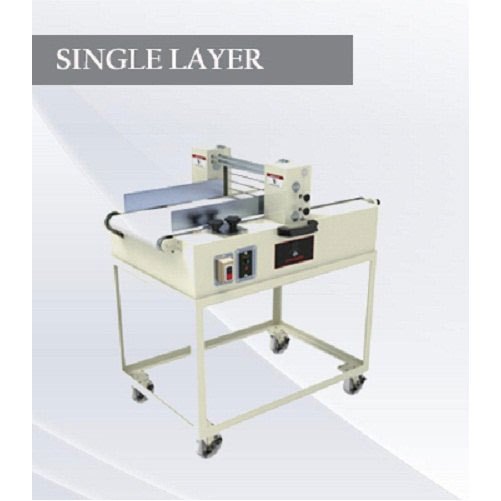 Mild Steel Automatic Horizontal Single Layer Caker Slicer, 220 V