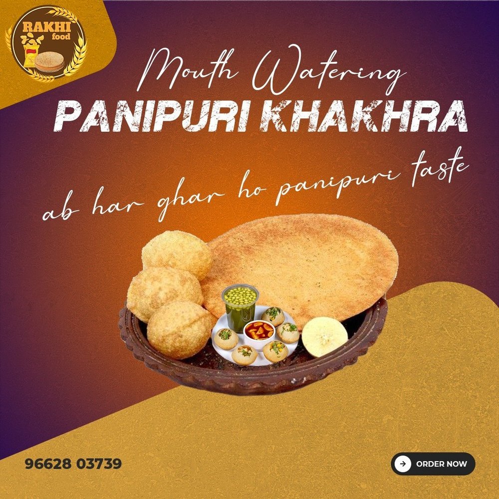 Khakhra Round Pani Puri Flavored Khakhara, 3 Months, Packaging Type: Loose